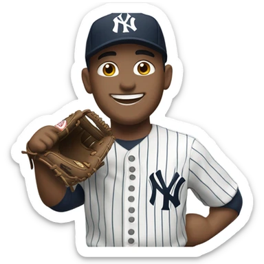 Happy New York Yankees Fan sticker