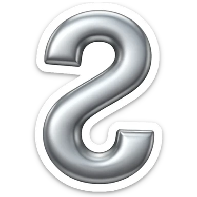 Question marker  sticker