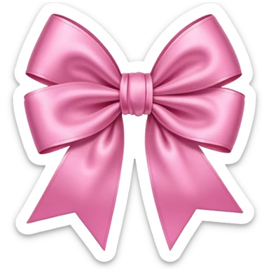 pink ribbon sticker