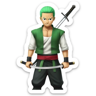 Roronoa zoro  sticker