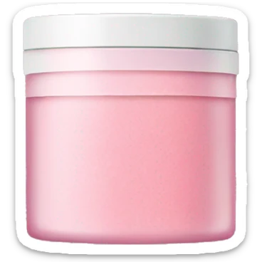 Cosmetic powder sticker