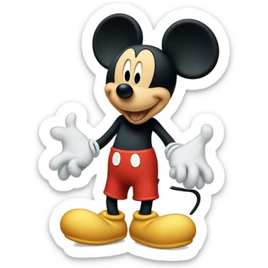 Mickey Mouse sticker