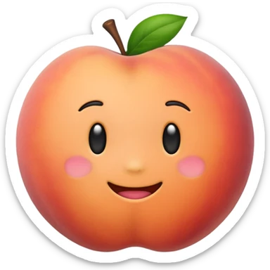 emoji with butt sticker