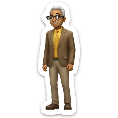 rata con problemas de vision  sticker