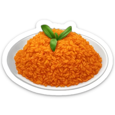Jollof rice sticker