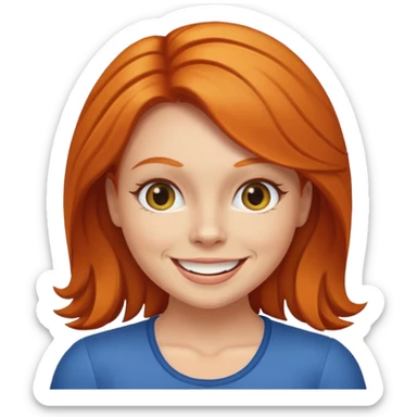 Ginger Spice sticker