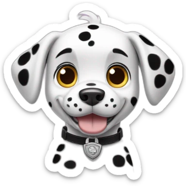 paw patrol dalmatien sticker