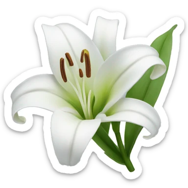 Lily sticker
