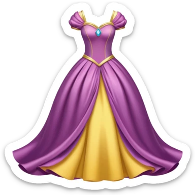 Disney Princess dress sticker