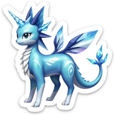 Meloetta-Vaporeon-Dialga-Suicune-fusion sticker