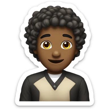 A typical emoji that looks like this 😏 but is  more flirty sticker