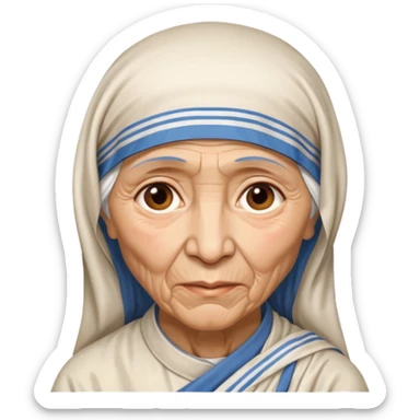 Mother Teresa sticker