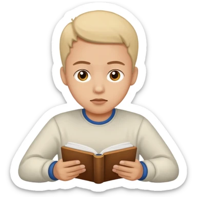 Practicing English at home sticker