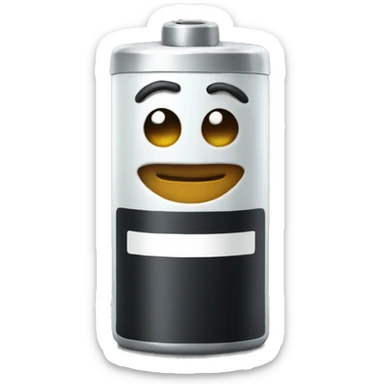 Full battery sticker