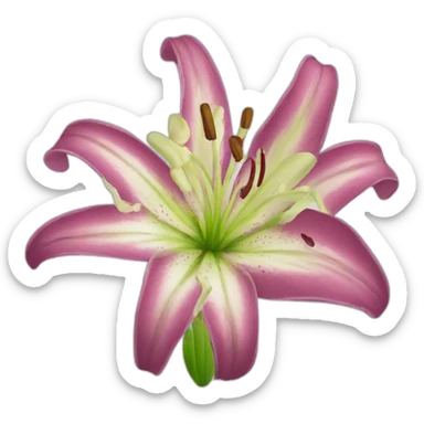 lily sticker