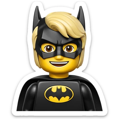 A Lego Batman emoji sticker