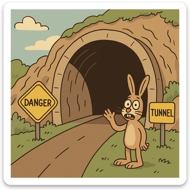 Tunnel sticker