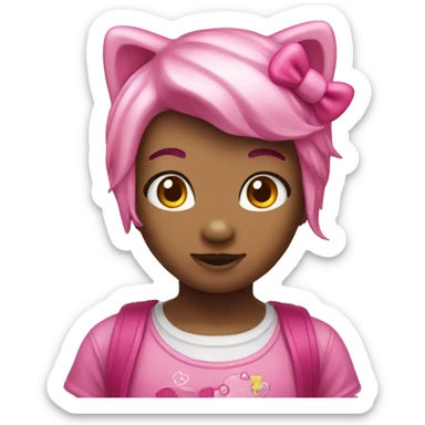 Hello kitty kawaii sticker