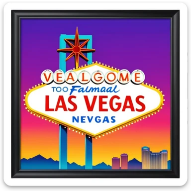 make a vegas emoji simpke sticker