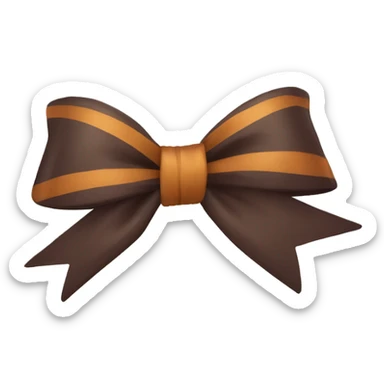 fall bow sticker