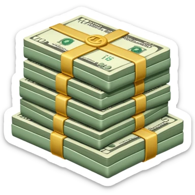 money in case sticker