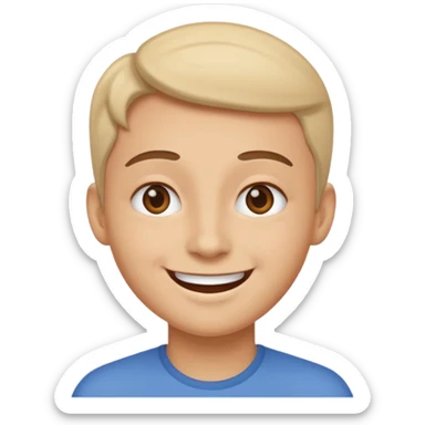 Personal mío con mi rostro sticker