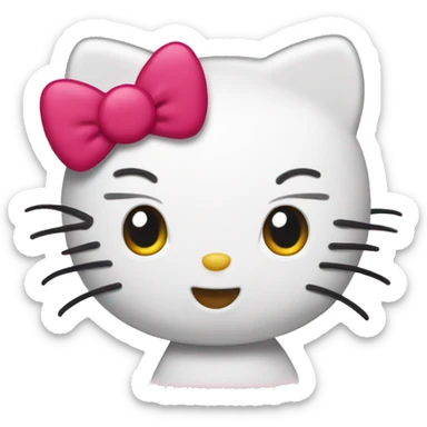 Hello kitty sticker