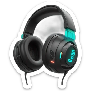 headphone jbL RGB gaming sticker
