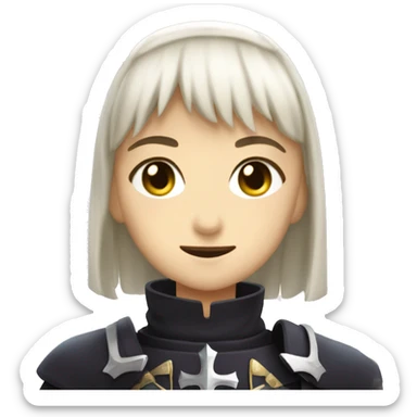 Jeanne d'Arc alter Happy sticker