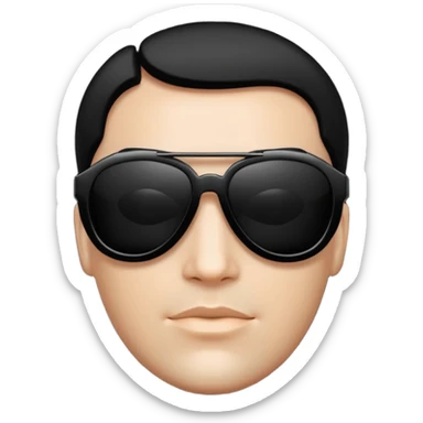 matrix sunglasses sticker