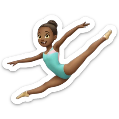 gymnastique  sticker