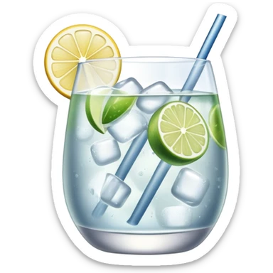 Gin tonic sticker