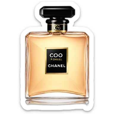 Coco Chanel Perfume sticker