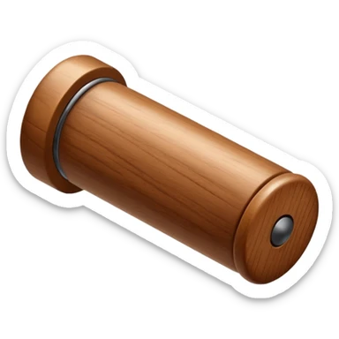 brown pushpin sticker