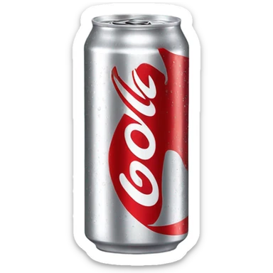 Diet Coke can sticker