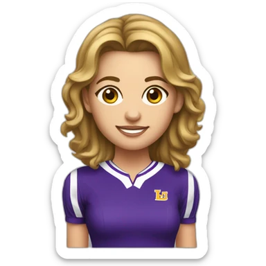Livvy dunne, lsu sticker