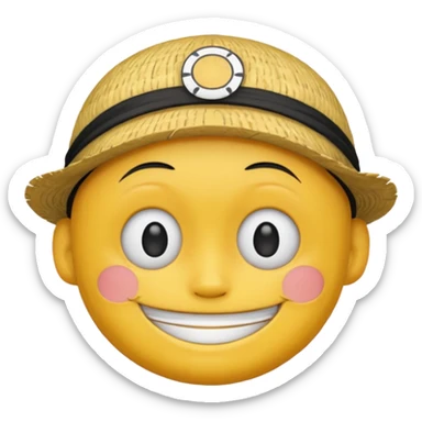 One piece emoji  sticker