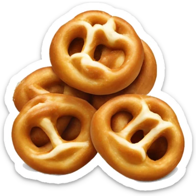 auntie Annes pretzel bites sticker