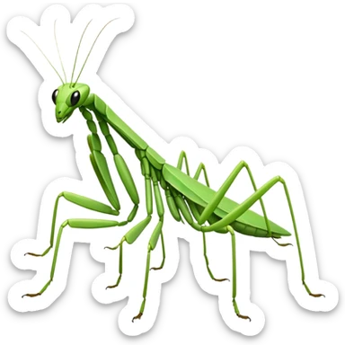 Preying Mantis sticker
