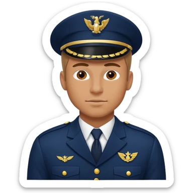 big powerful pumped-up fighter of the navy sticker