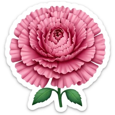 Carnation sticker