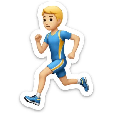 footrace sticker