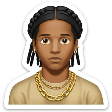Asap rocky sticker