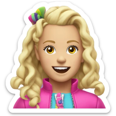 jojo siwa in the karma music video sticker