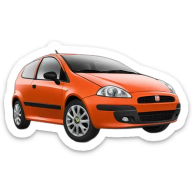 Fiat punto sticker