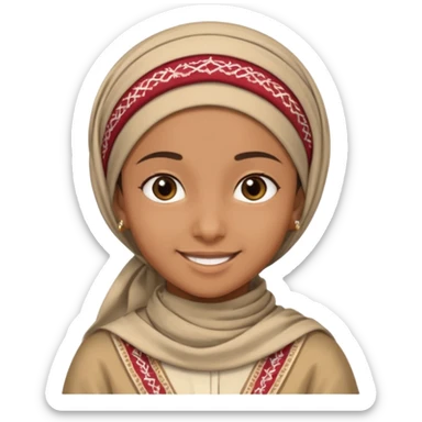 omani teen sticker