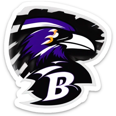 Baltimore ravens  sticker
