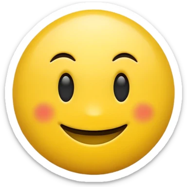 smiling emoji just like in the pacman  sticker