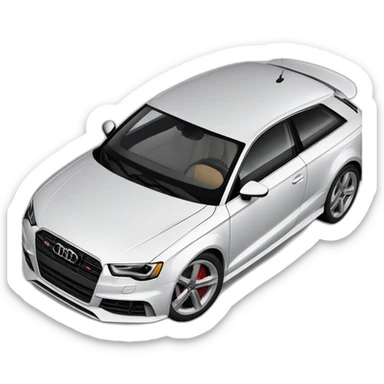 Audi Quattro s3 sticker