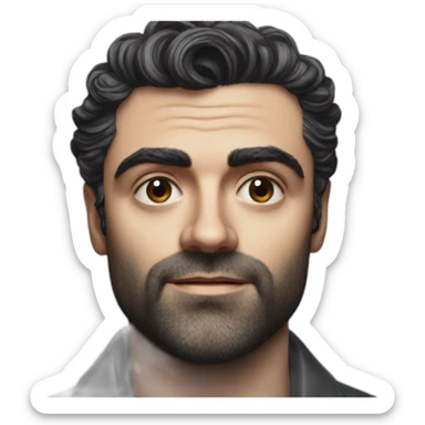 Oscar Isaac sticker